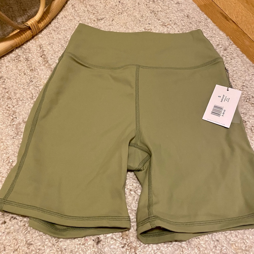Weworewhat biker shorts. NWT. Size S.